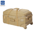 bulk waterproof 1600D nylon tactical trolley bag with an clear window
